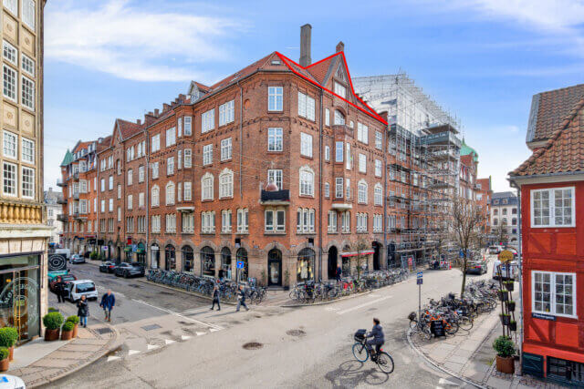 Penthouse-kontor i hjertet af København med elevator