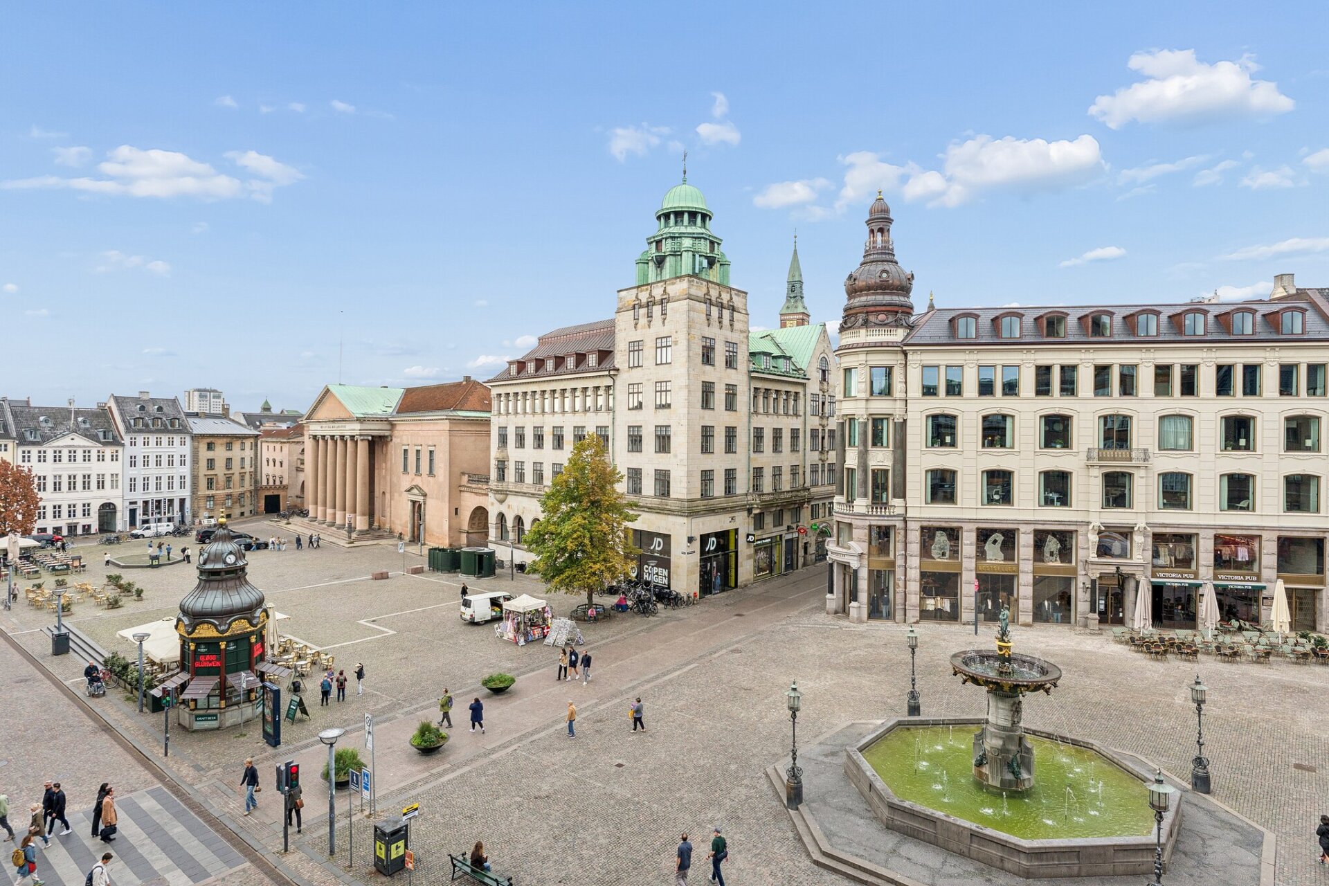 Udsigt fra lejemålet, Gammeltorv 4, 3.sal, København K